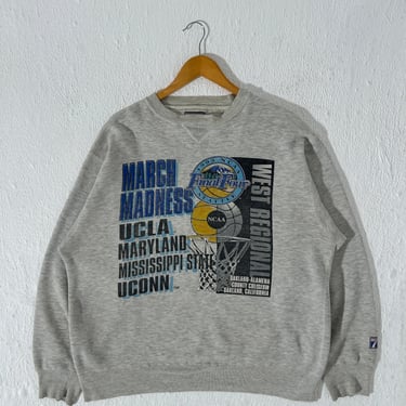 Vintage 1995 Final Four NCAA West Regional Gray Crewneck Size XL