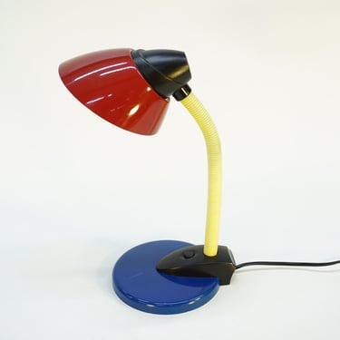 Vintage Desk Lamp / Vintage Table Lamp / Memphis Style / 80s / Space Age / Retro Light / Colorful Lamp / Mid Century Modern / Modernist 