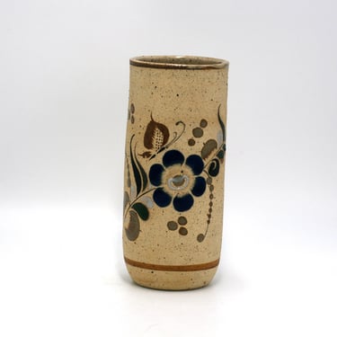 vintage Tonala Vase Made in Mexico 