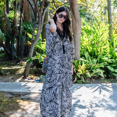 Palma Noir Caftan 