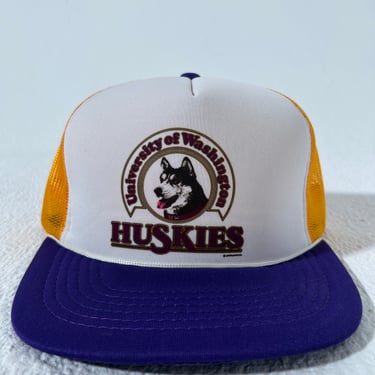 Vintage UW Huskies Trucker Hat