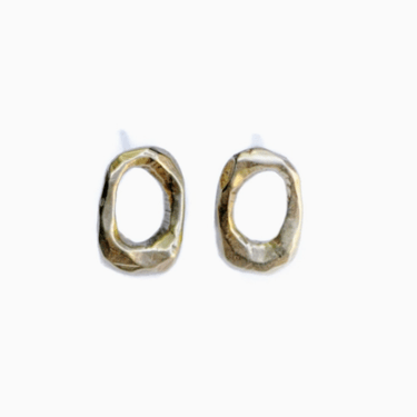 WATER SAND STONE | SMALL LINKS STUDS