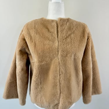 1970s Faux Fur Cropped Jacket 