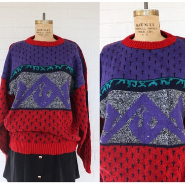 1980's Geometric Sweater from Gitano Sport 