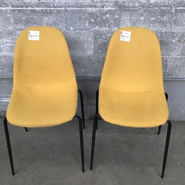 Mellow Mustard Dining Chairs (Seattle)