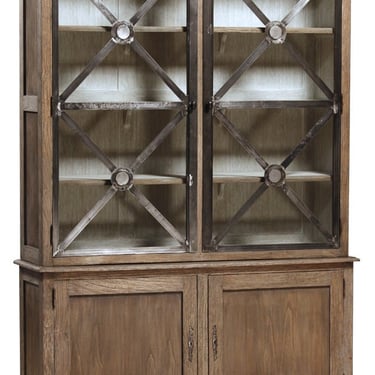 Large Glass Display  Cabinet from Terra Nova Designs Los Angeles 