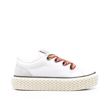 Lanvin Cotton Lace-Up Sneakers Women