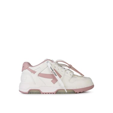 Off-White 'O.O.O' White Leather Sneakers Women