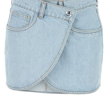 Coperni Women Denim Mini Skirt