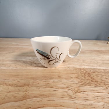 Vintage Wheat Pattern Cup Mug 