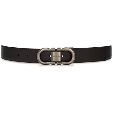 Ferragamo Men Gacini Leather Belt