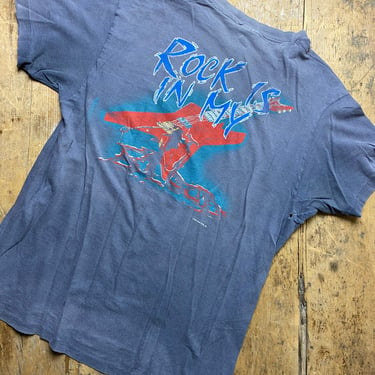 Vintage Sammy Hagar shirt.  Beefy tee Hanes Tour shirt concert shirt 