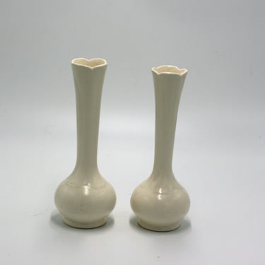 vintage Red Wing Pottery bud vases 