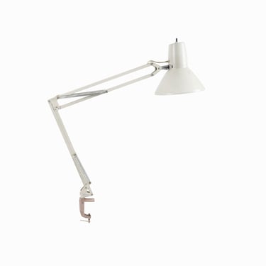 LEDU Desk Lamp White Clamp-on Architect 