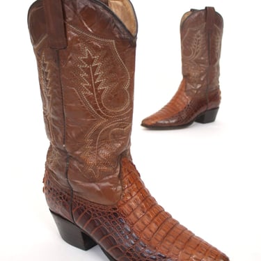 Biltrite Alligator Cowboy Boots