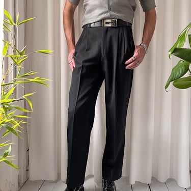 90s Givenchy Black Pants