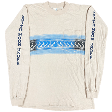 Vintage South Moon Under &quot;Surf&quot; Long Sleeve Shirt
