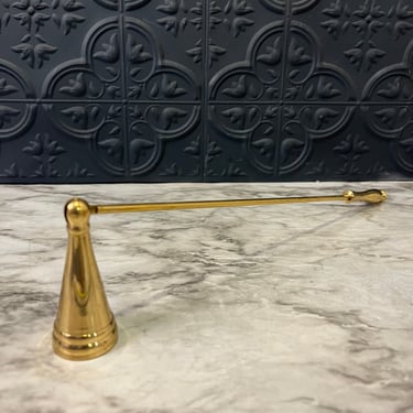 Brass Large Cone Snuffer