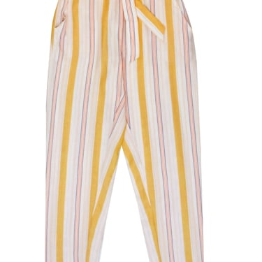 Lemlem - Yellow, Pink, & White Stripe Casual Pants Sz XS