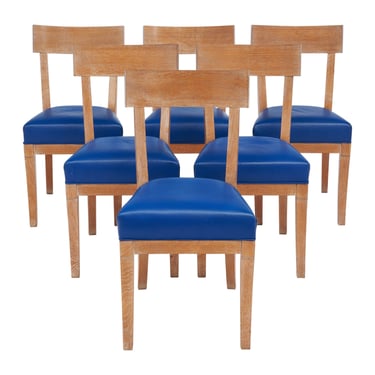 Set of Christian Liaigre “Cerused” Chairs