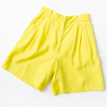 Vintage Neon Yellow Shorts