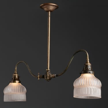 Holophane Gasolier Chandelier