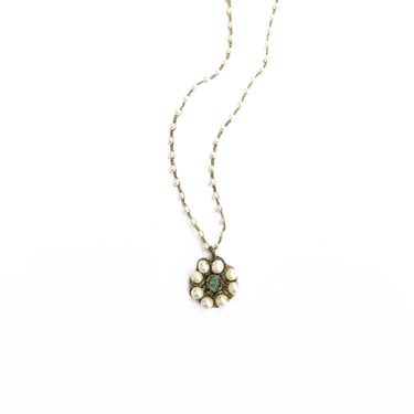 Danielle Welmond |  Woven Pear Flower Necklace