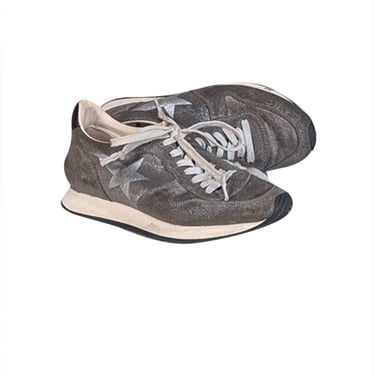 Golden Goose - Grey Suede Haus Sneakers Sz 5