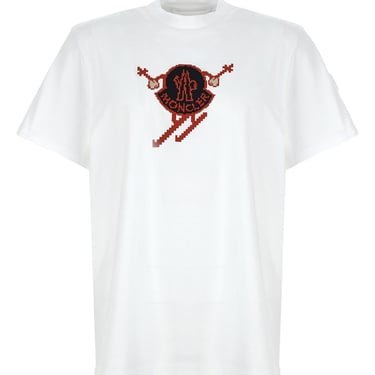 Moncler Men Logo Print T-Shirt