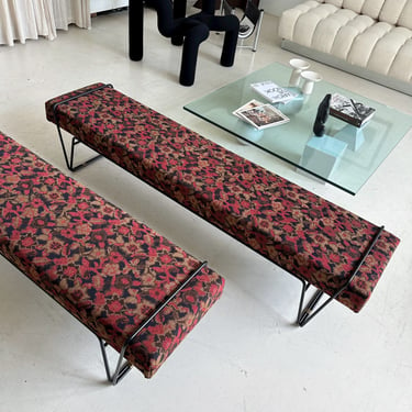 FLORAL METAL PANCHINA BENCHES BY DIMORE STUDIO