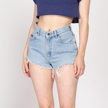 Small 90s Lee Cut Off Denim Booty Shorts 27