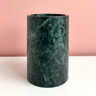 Green Stone Wine Chiller / Vase / Utensil Holder 