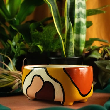 Chunky Planter | Ceramic Pottery | Design-Desert Days 