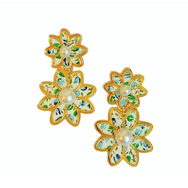 Sample Sale Juliette Floral Dangle Earrings