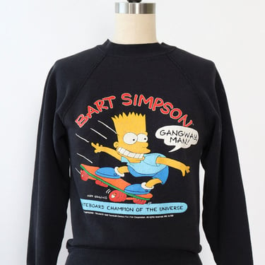 Bart Simpson Skate Sweatshirt XS