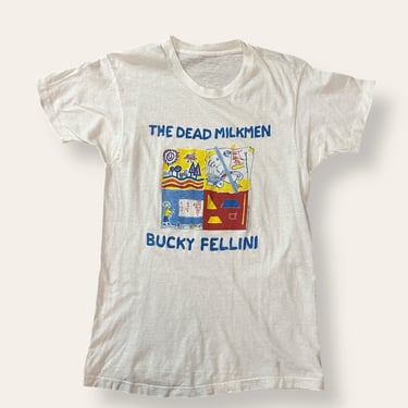 Vintage 1987 The Dead Milkmen Bucky Fellini T-shirt