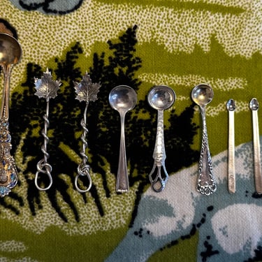 Vintage Sterling Silver “Medicine” Spoons 