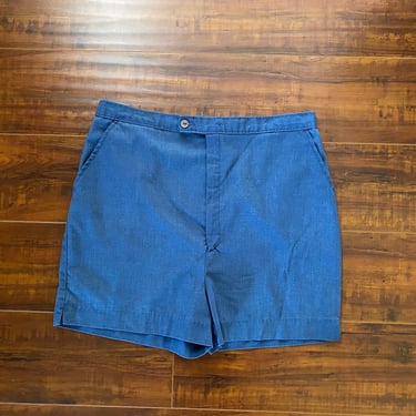 Vintage 1970’s Blue Men’s Shorts 