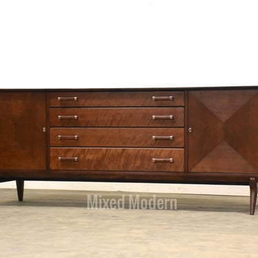 Refinished 77” Renzo Rutili Sideboard Credenza 