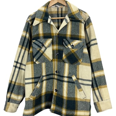 Vintage Woolrich Checkered Wool Jacket Medium