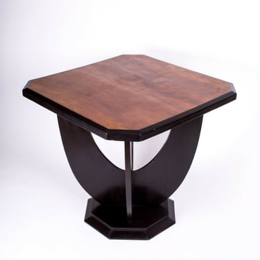 French art deco  Octagon Table leleu manner