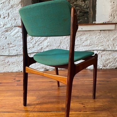 Mid century side chair Danish modern side chair mid century accent chair 