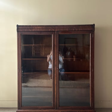 Oak display case