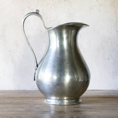 Large Pewter Pitcher, 11