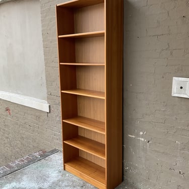Danish Modern Bookcase, Loss to One Corner