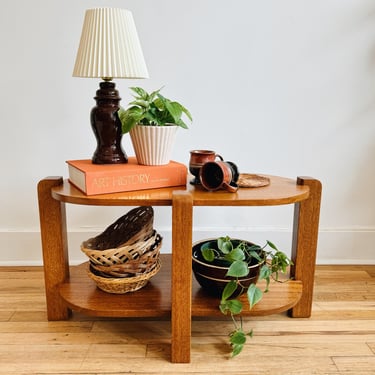 Mid Century Modern Wood Cocktail Table