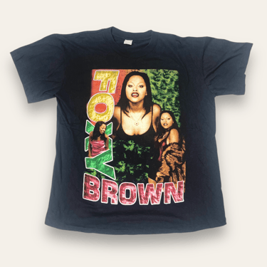 Vintage 1990’s Foxy Brown Rap Tee T-Shirt