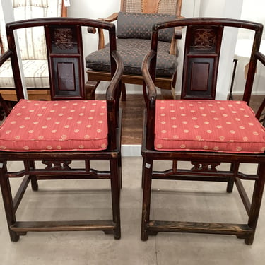 Pair of Chinese Ming Style Chairs