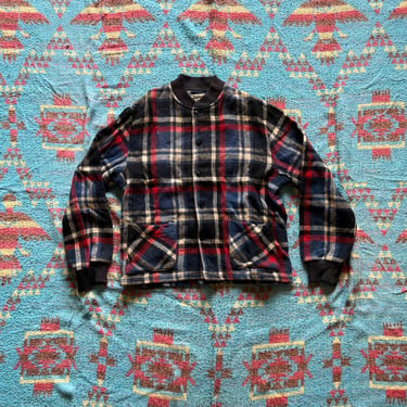 Vintage 1950s Pinnacle Plaid Jacket 