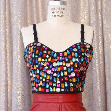 Blingy Bejeweled Bustier L